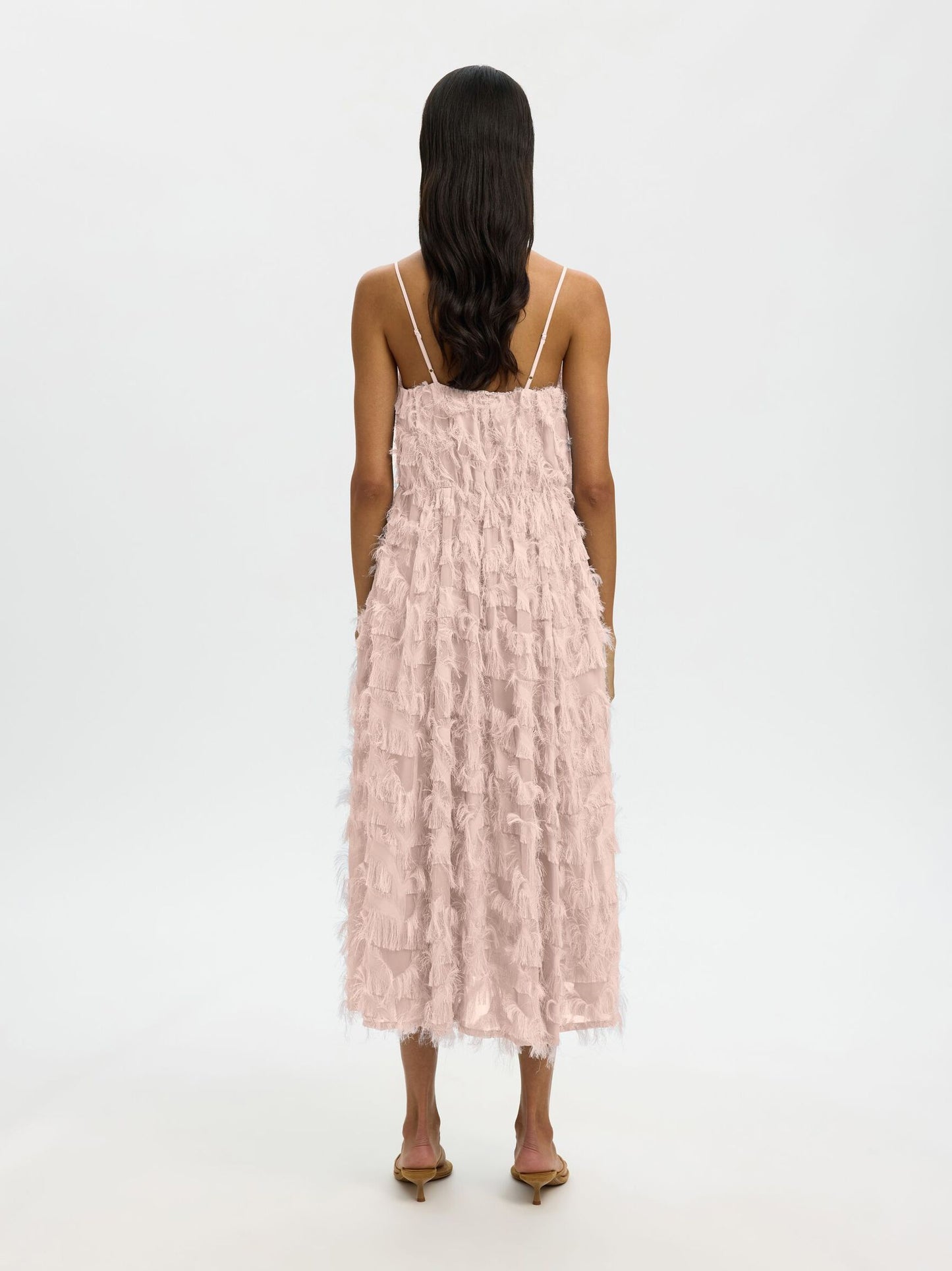 Adeline blush pink dress
