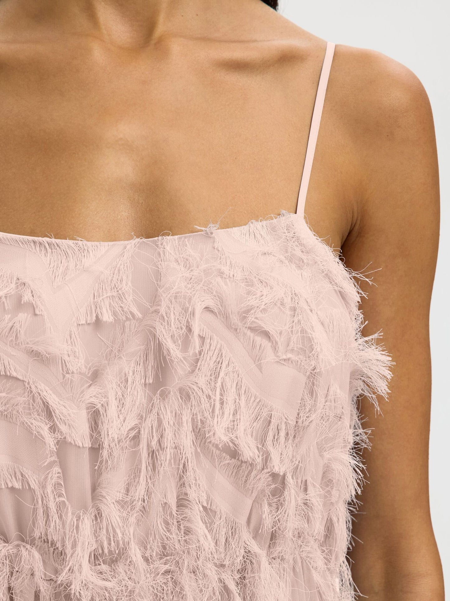 Adeline blush pink dress