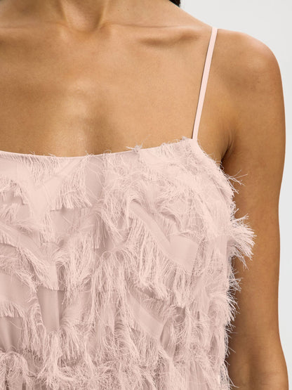 Adeline blush pink dress