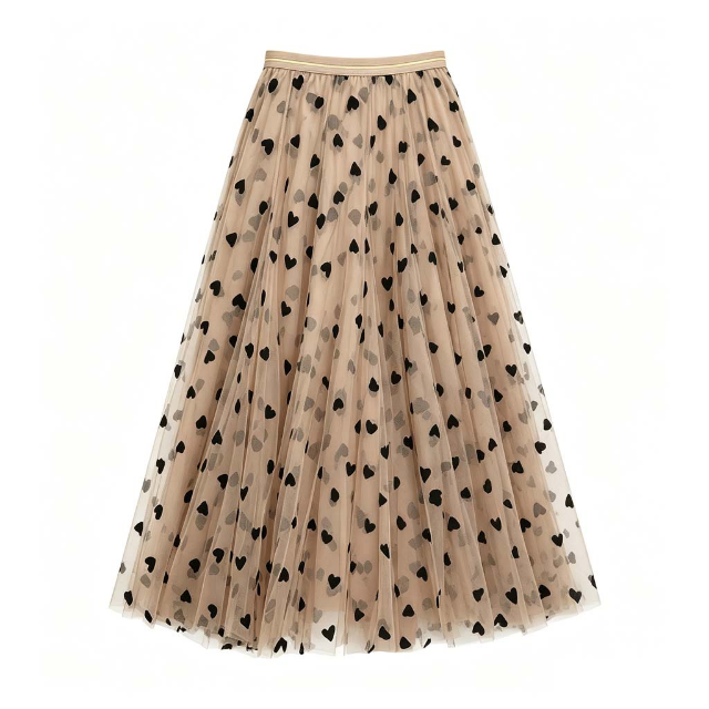 Heart Tulle skirt
