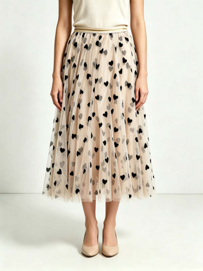 Heart Tulle skirt