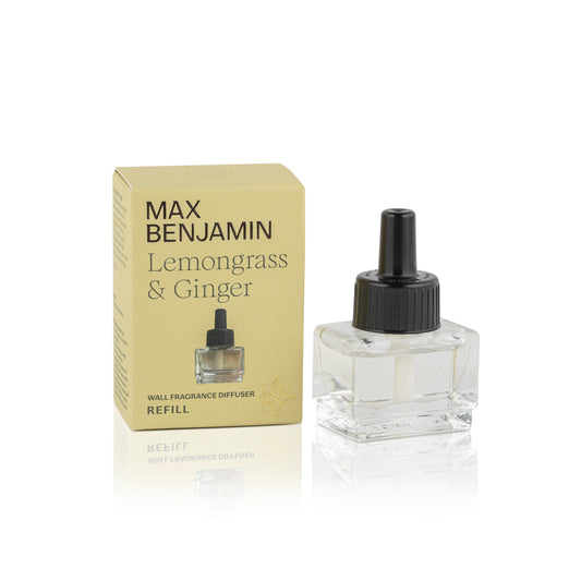 Lemongrass & Ginger Plug-in Wall Fragrance Diffuser Refill  by Max Benjamin
