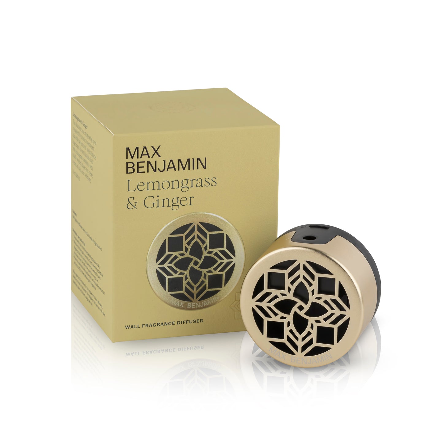 Lemongrass & Ginger Plug-in Wall Fragrance Diffuser by Max Benjamin