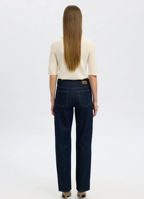 Cream 100% merino wool knit top