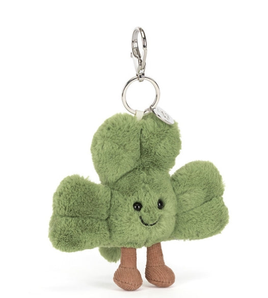 Amuseables Siofra Shamrock Bag Charm by Jellycat