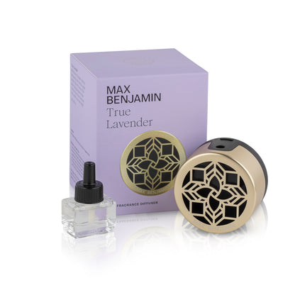 True Lavender Plug-in Wall Fragrance Diffuser by Max Benjamin