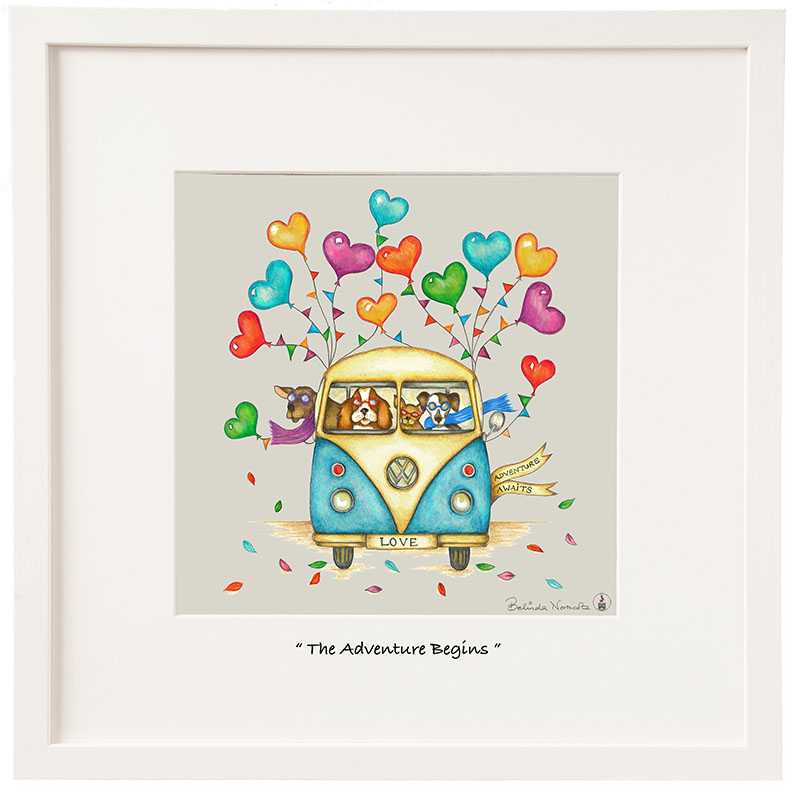 The Adventure Begins Miniature By Belinda Northcote *New Product*