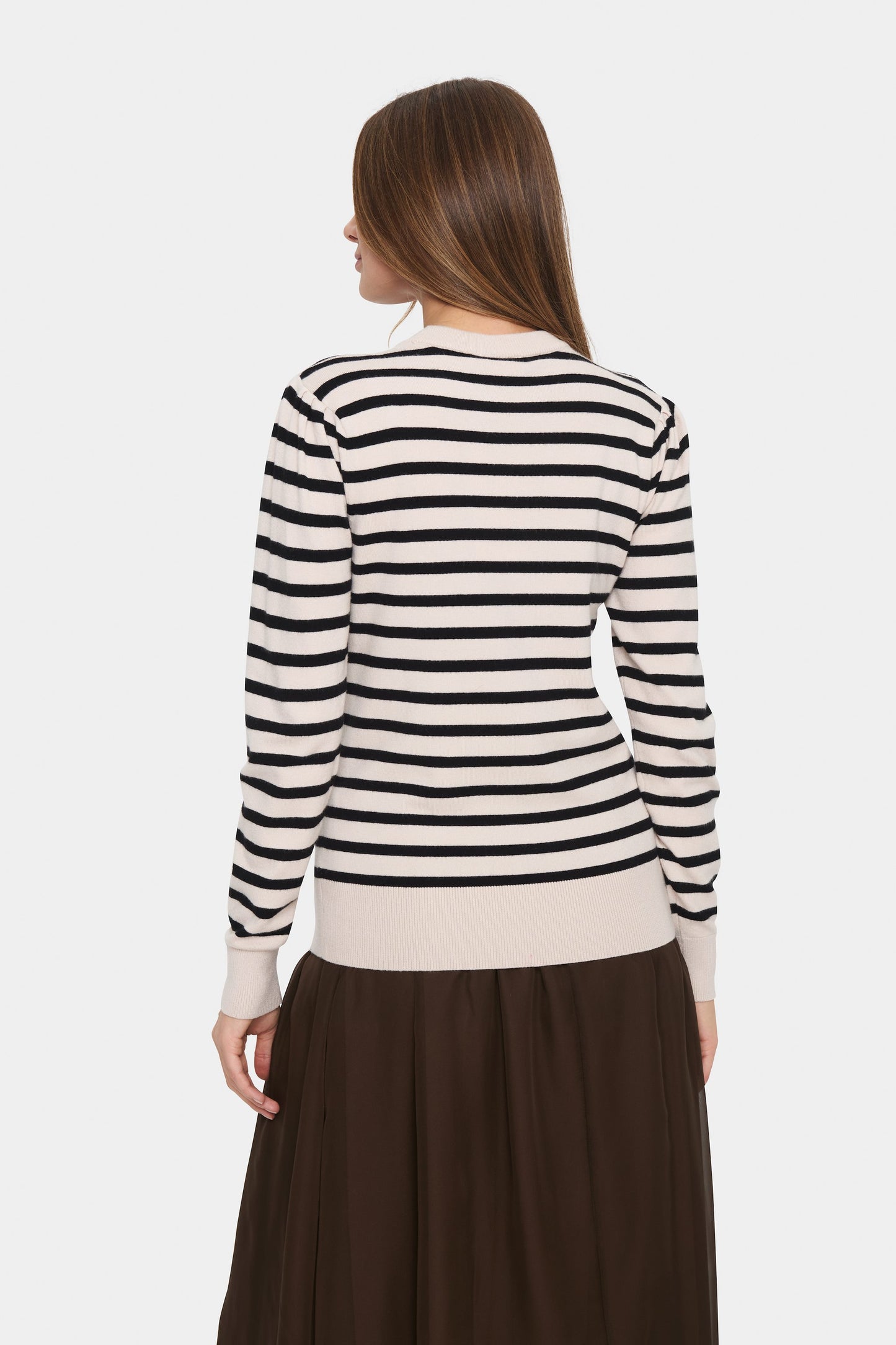 Millie Jumper - cream & black