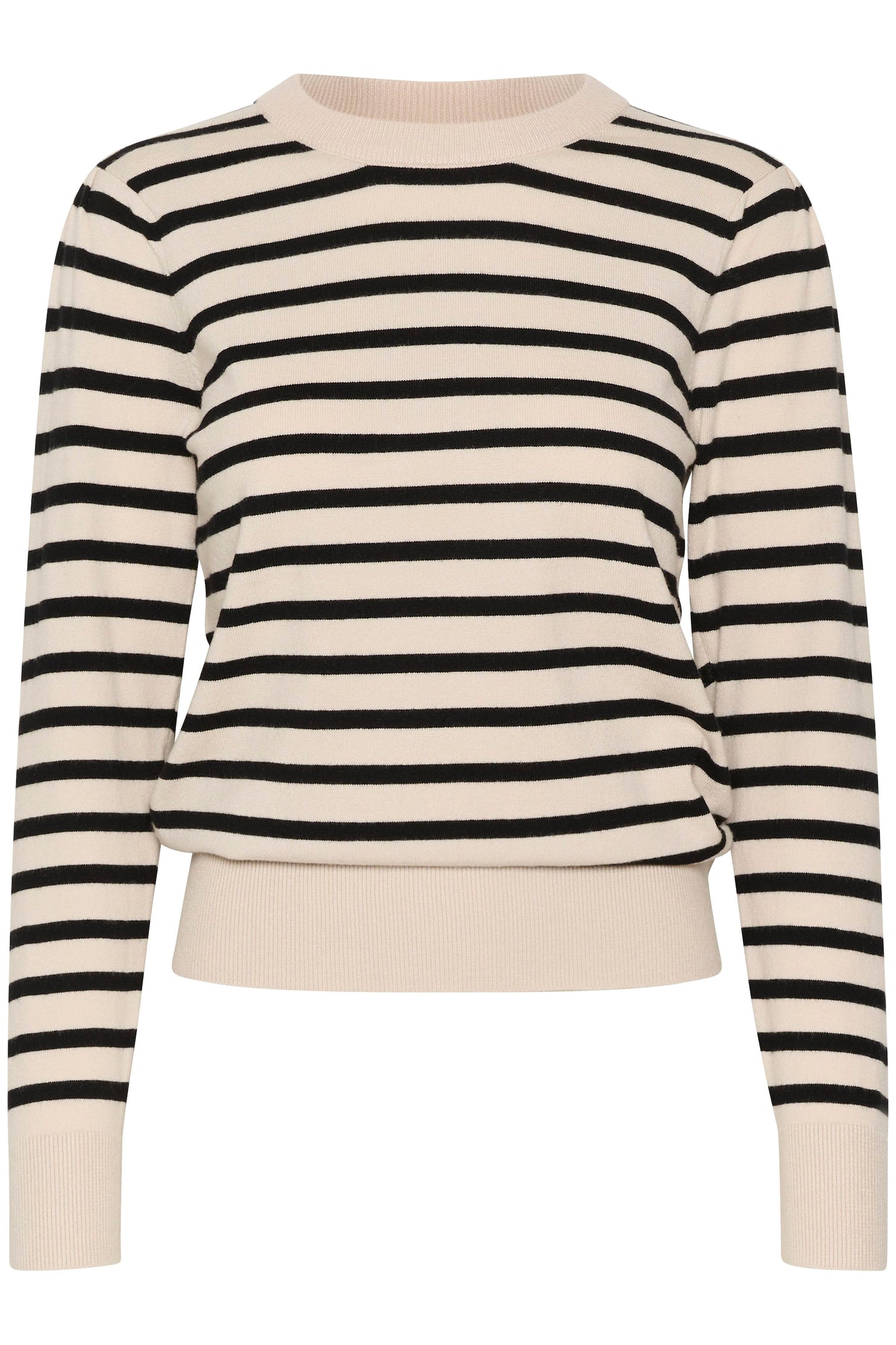 Millie Jumper - cream & black