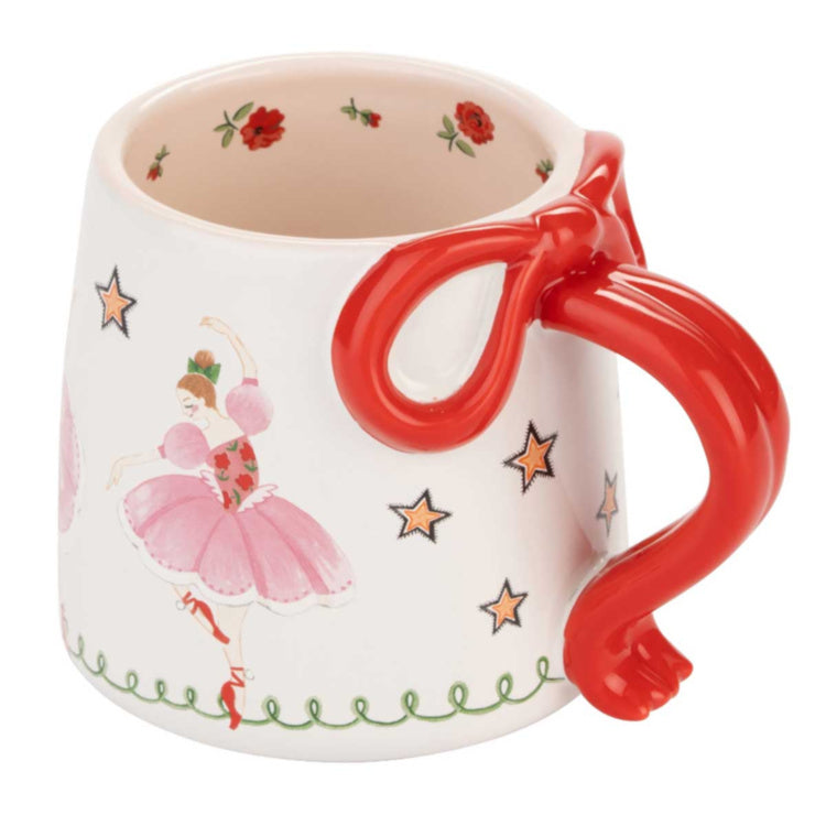 Cath Kidston Ballerina Bow Handle Billie Mug Nutcracker Collection