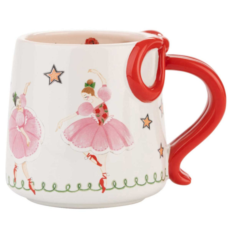Cath Kidston Ballerina Bow Handle Billie Mug Nutcracker Collection