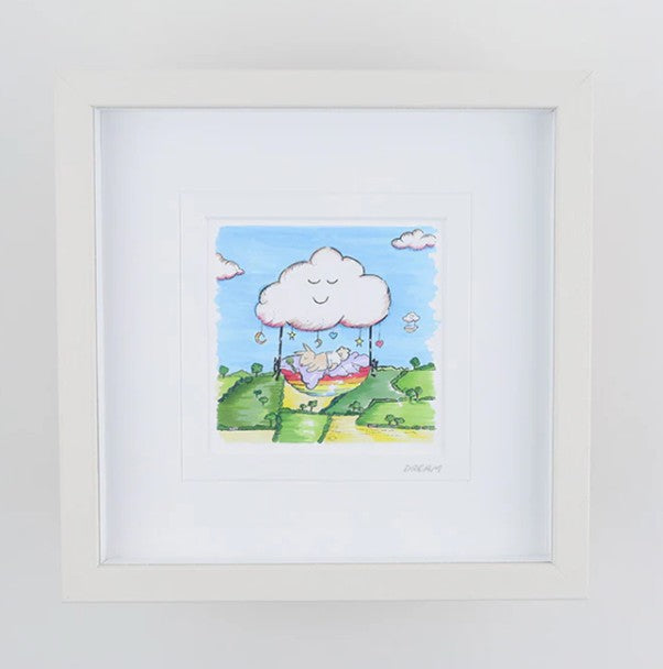 Dream with white frame