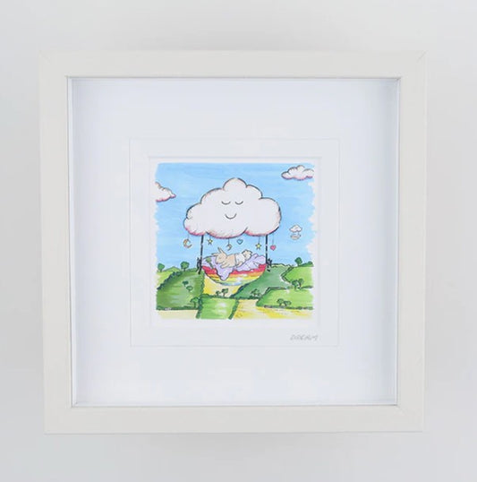 Dream with white frame
