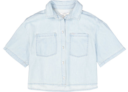 Cynthia 100% cotton soft demin shirt