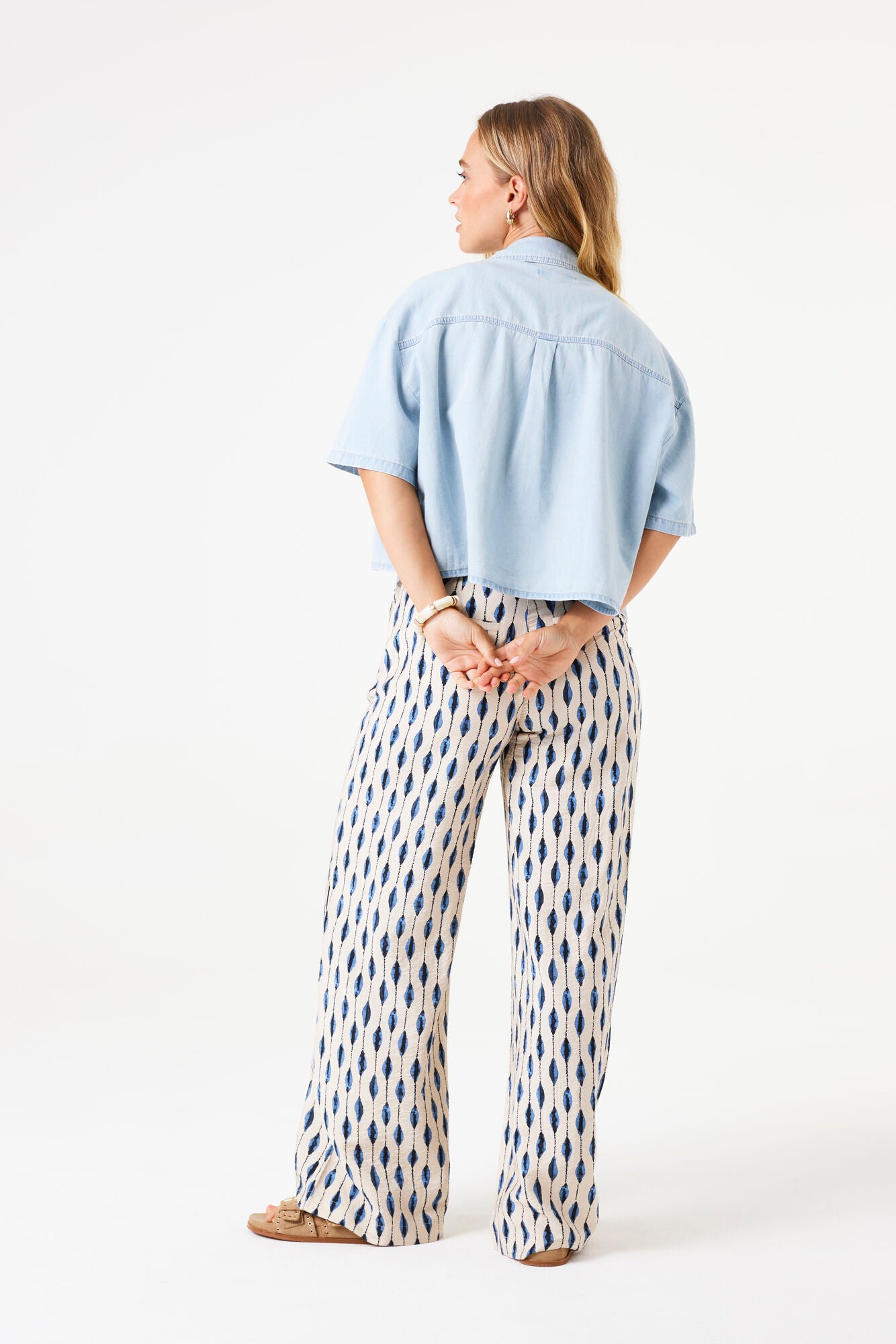 Cynthia 100% cotton soft demin shirt