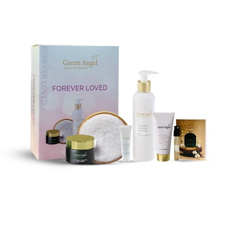 Forever Loved Green Angel Gift set - £40, Worth £80