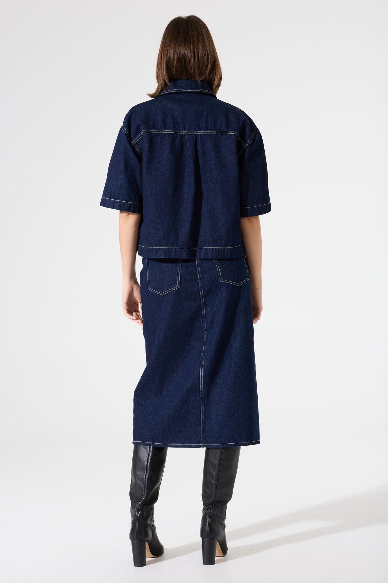 Donna denim skirt