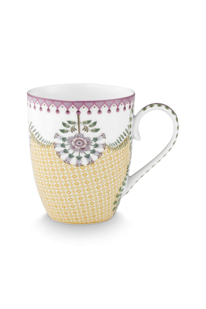 Set/2 Mugs Large Lily&Lotus in yellow by Pip Studio