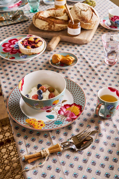 Dinner Plate Blooming Tales Blue 26.5cm by Pip Studio