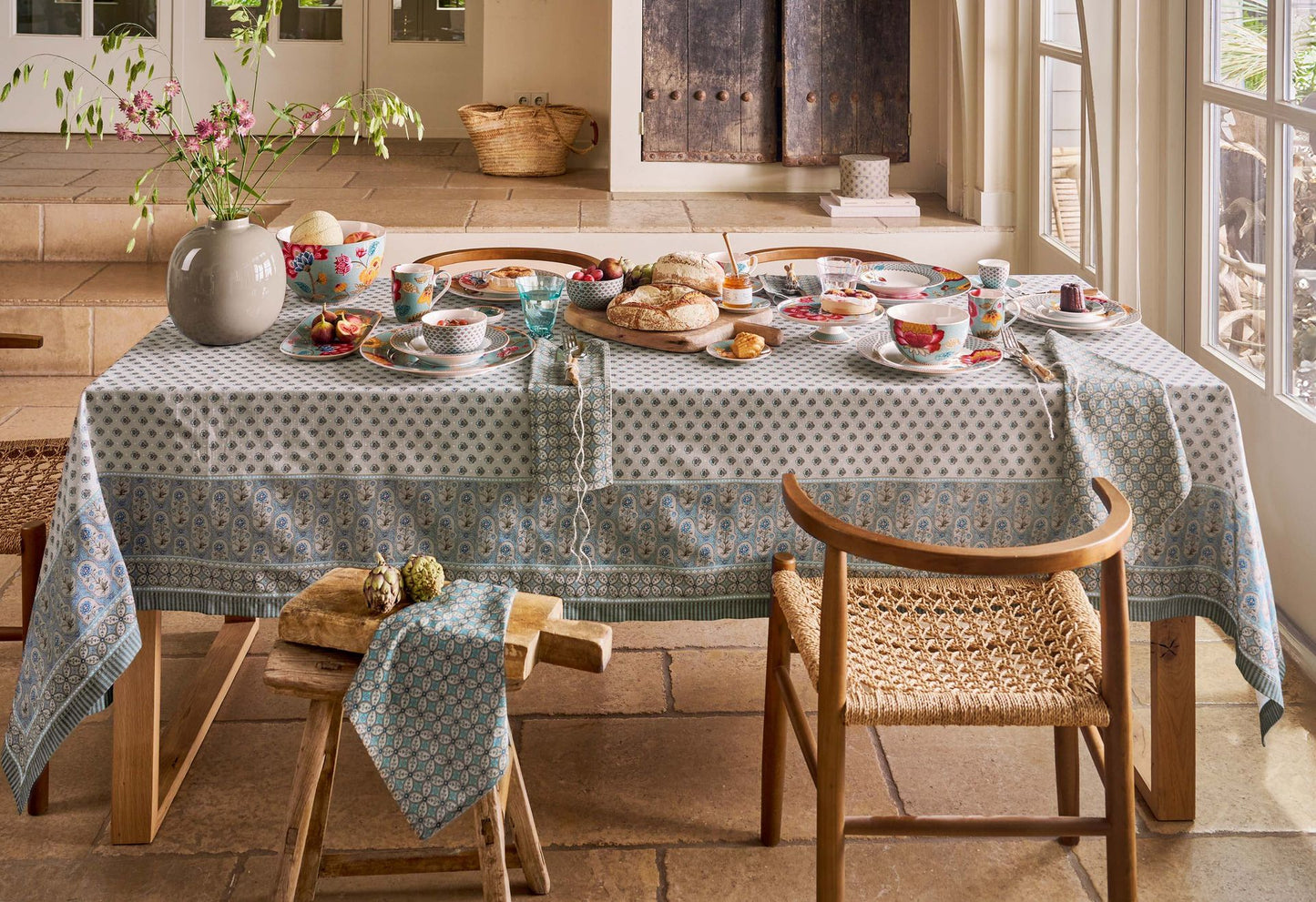 Set/2 Mugs Small Blooming Tales Fantasy blue by Pip Studio