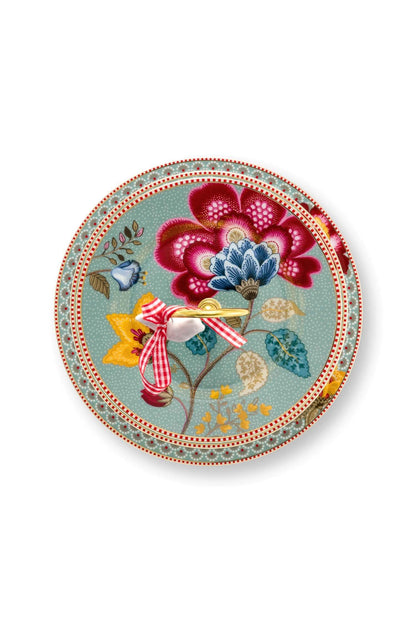 Cake Stand 3/Layers Blooming Tales Fantasy Blue by Pip Studio