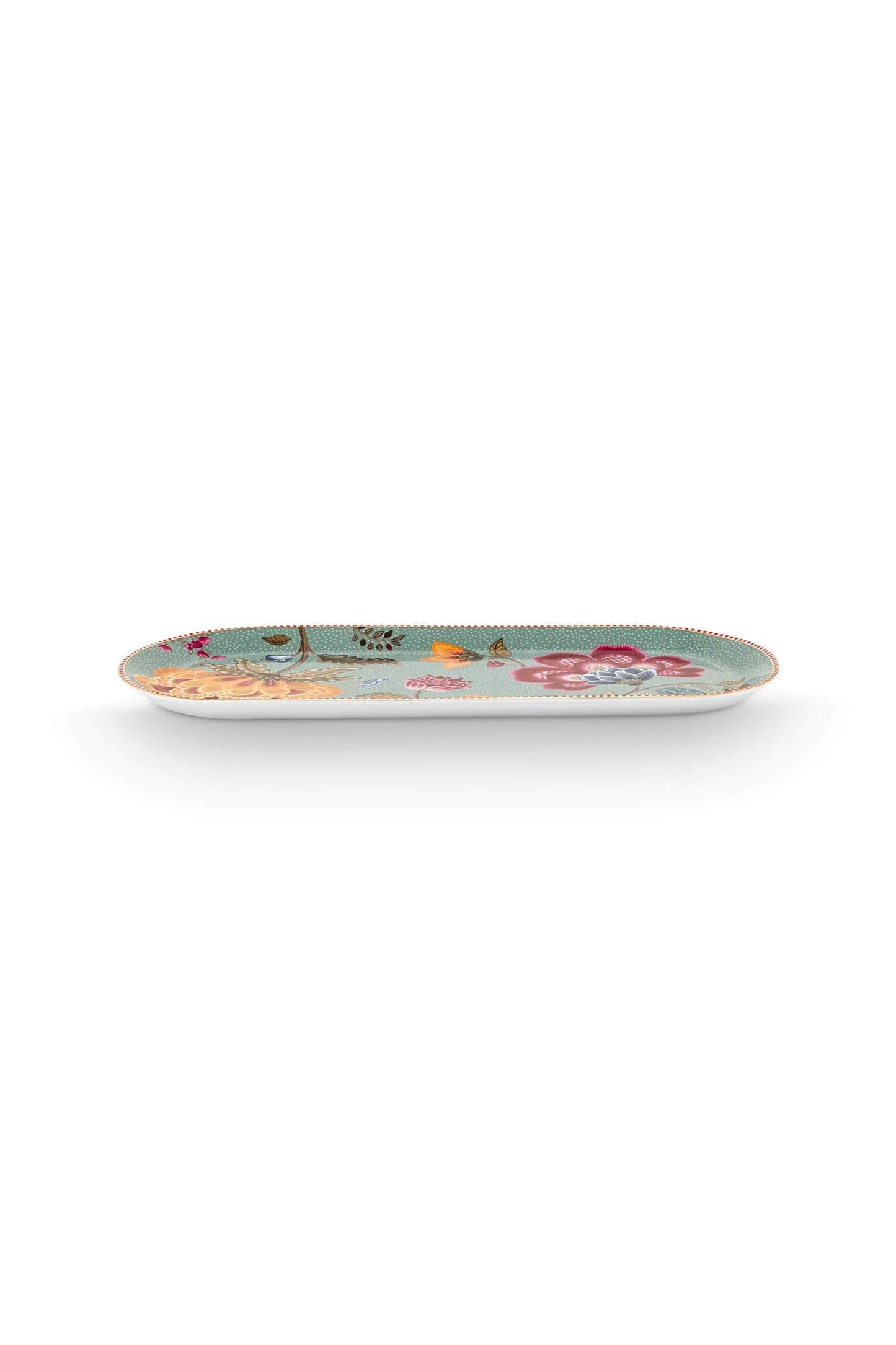 Cake Tray Blooming Tales Fantasy Blue 33.3x15.5cm by Pip Studio