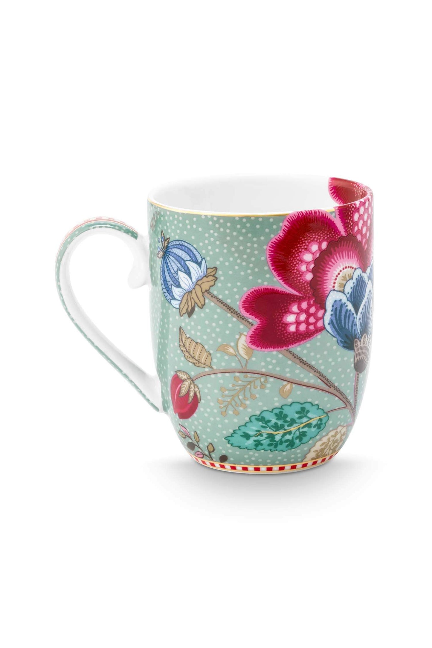 Set/2 Mugs Small Blooming Tales Fantasy blue by Pip Studio