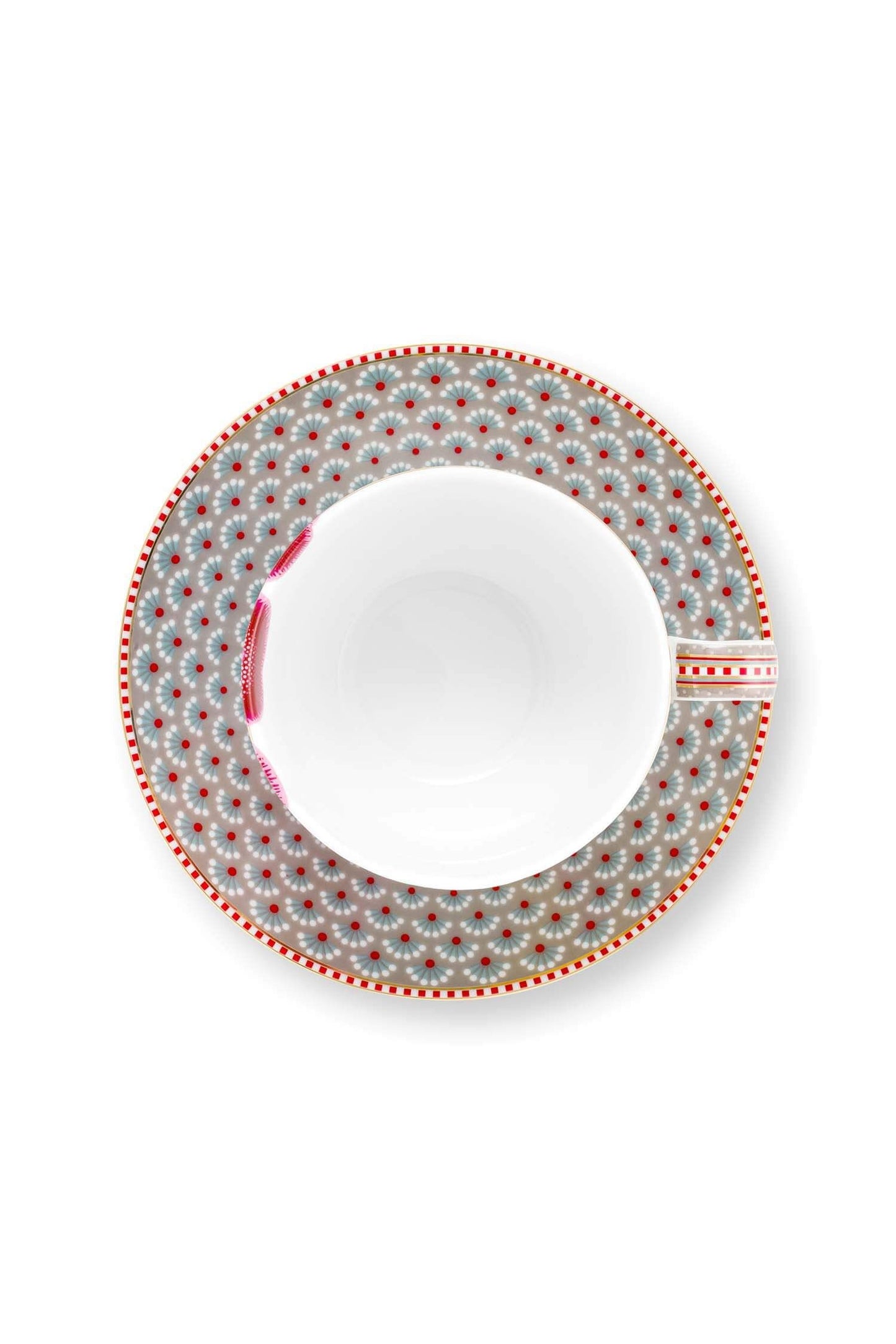 Set/2 Cups and Saucers Blooming Tales Fantasy khaki by Pip Studio