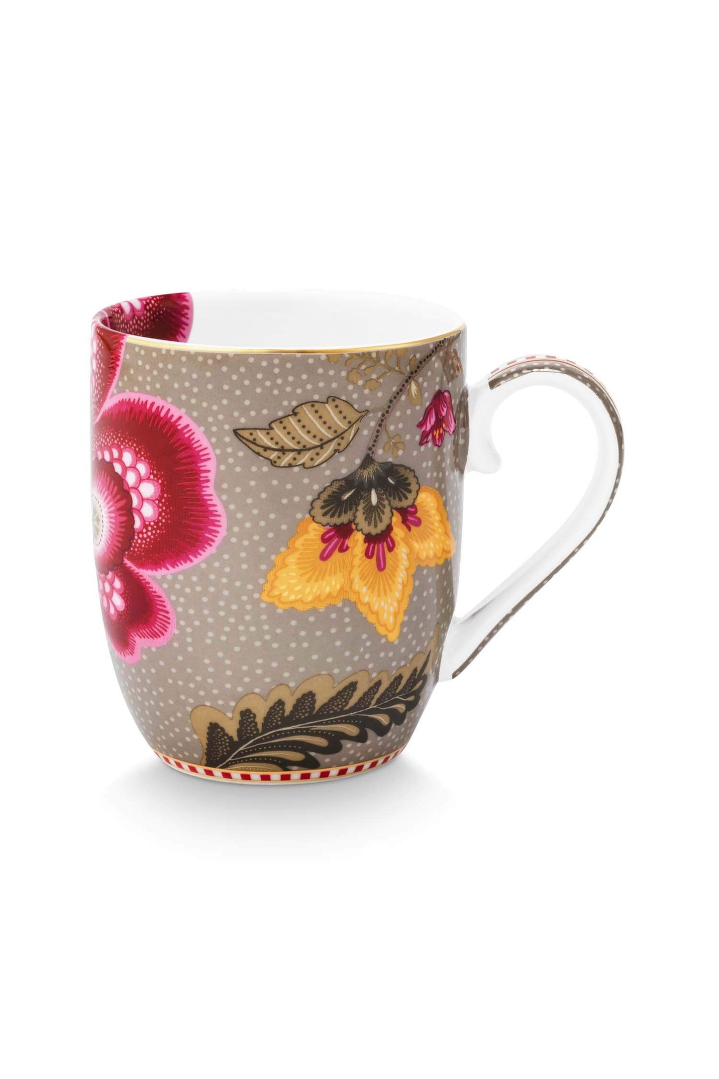 Set/2 Mugs Small Blooming Tales Fantasy Khaki by Pip Studio