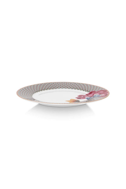 Dinner Plate Blooming Tales Khaki 26.5cm