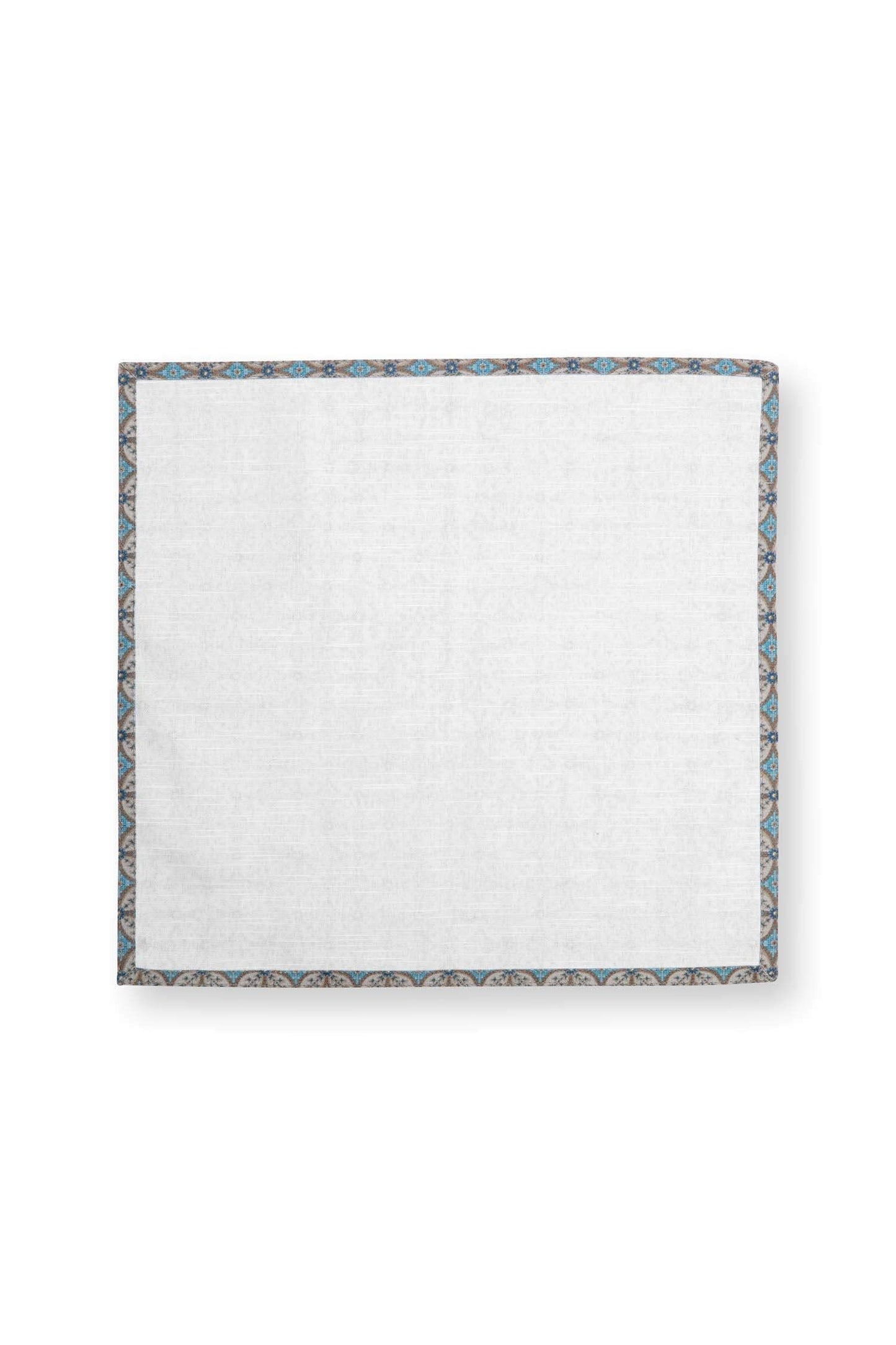 Set/4 Napkins Blooming Tales Bustani Khaki/Blue by Pip Studio