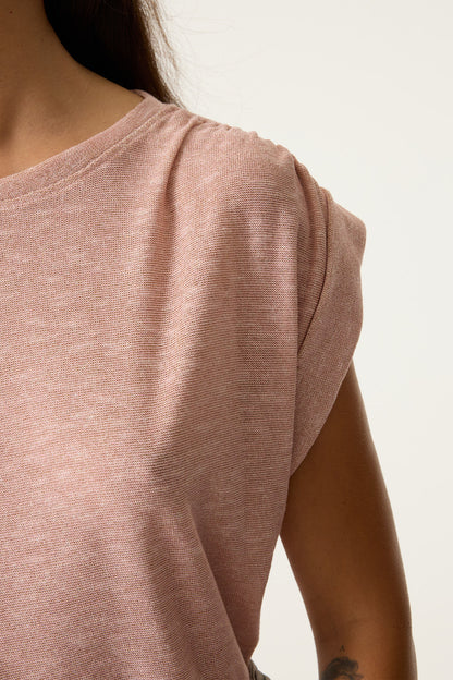 Syliva dusty rose t-shirt