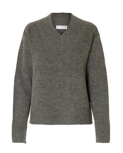 Nelly knit v-neck jumper