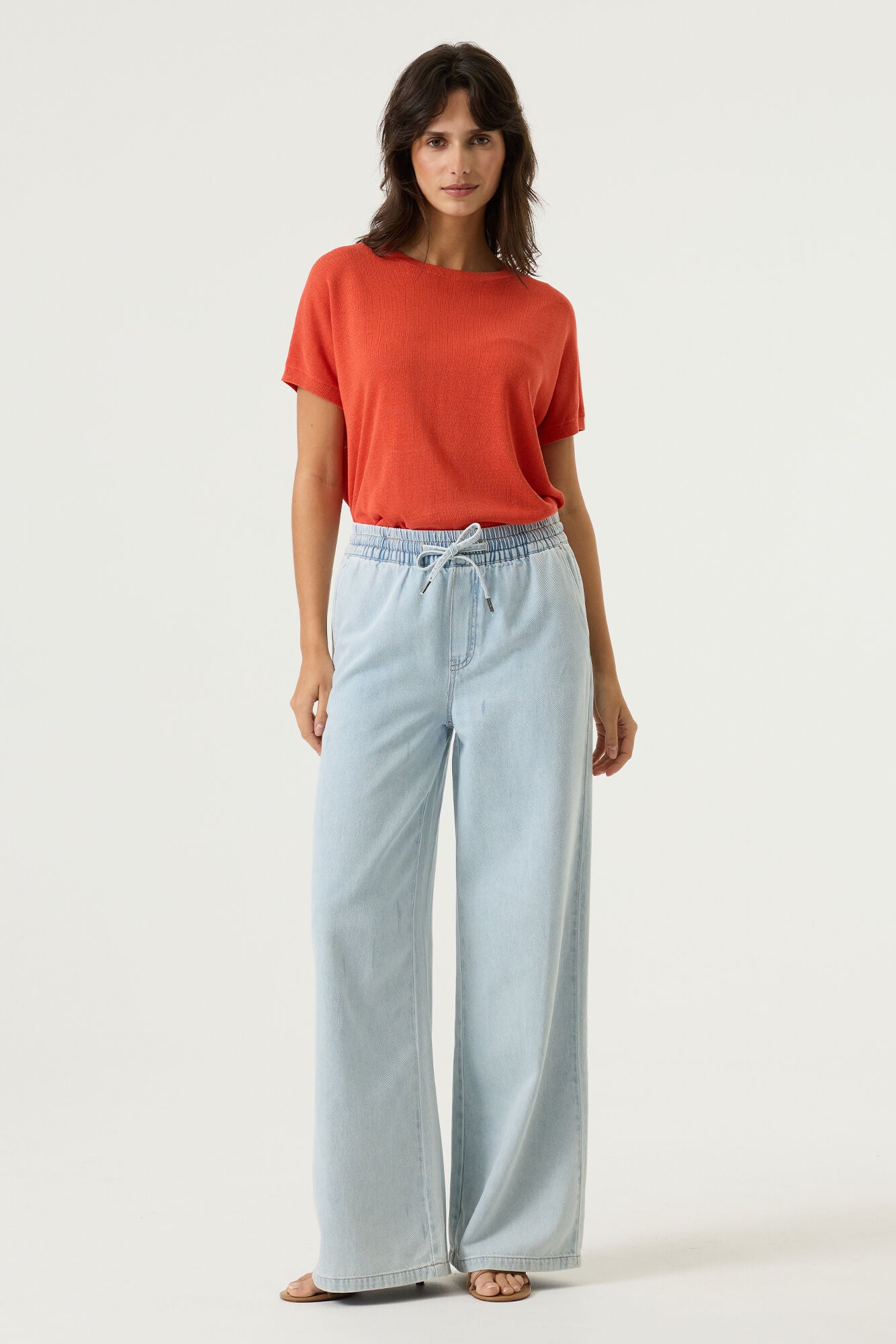 Paprika knit top