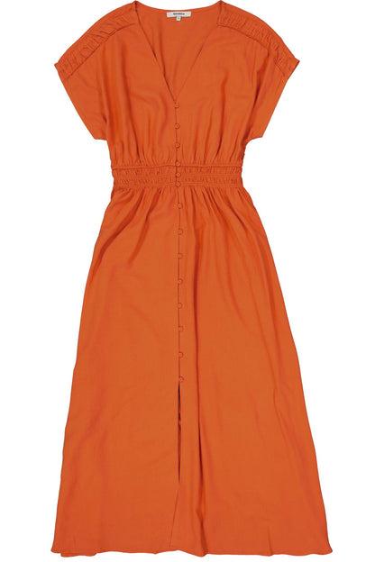 Fabulous paprika dress