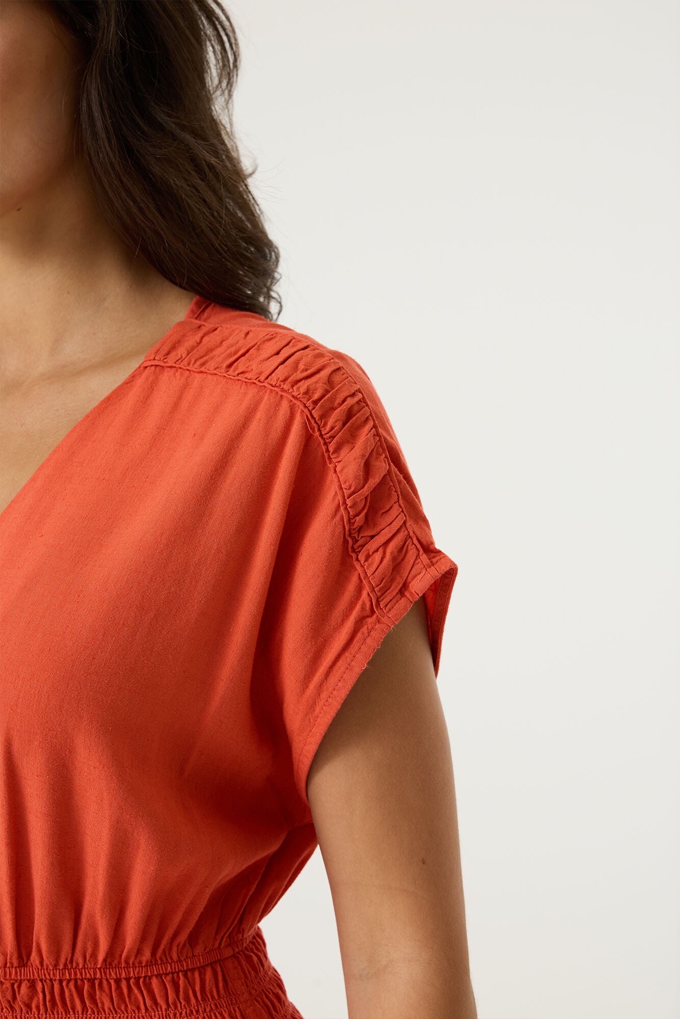 Fabulous paprika dress