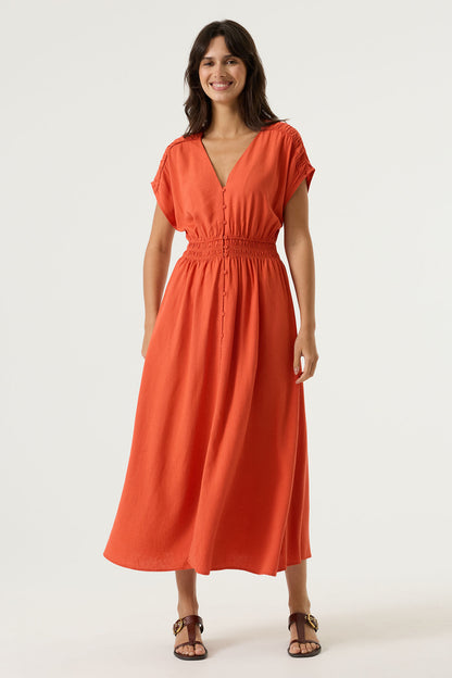 Fabulous paprika dress