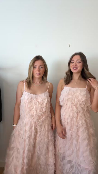 Adeline blush pink dress