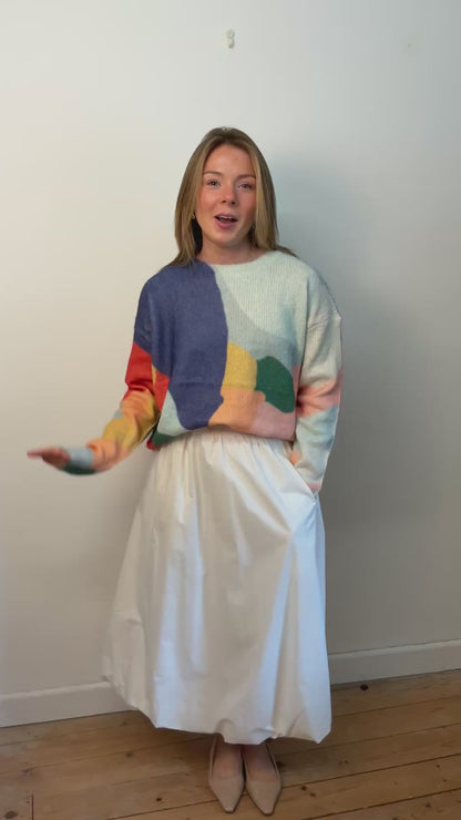 Multi colour jumper