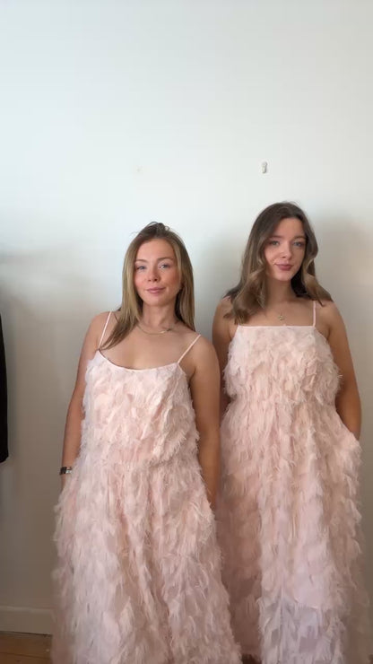 Adeline blush pink dress