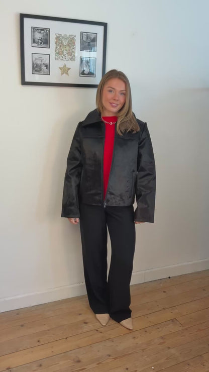 Cow hide leather jacket **special price