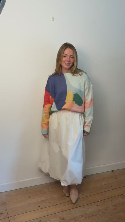 Multi colour jumper