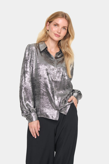 Yasmin Silver Shirt