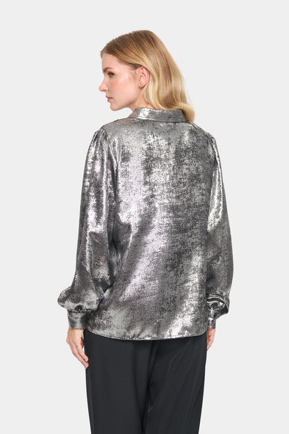 Yasmin Silver Shirt