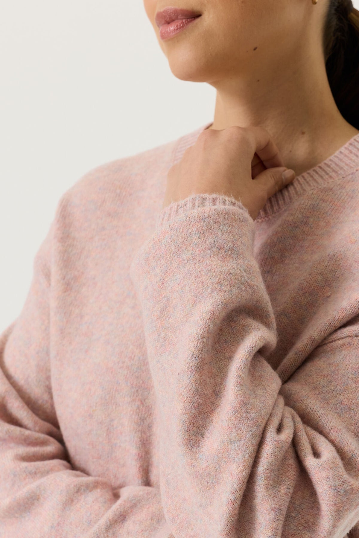 Dusty pink knit