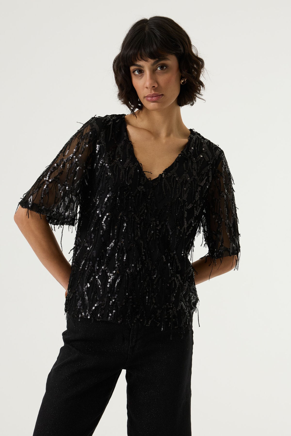 Sparkly top