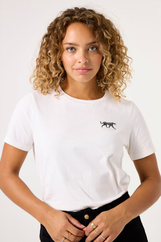 Big cat 100% cotton T-shirt