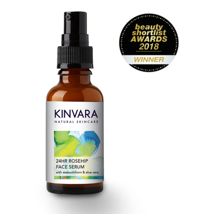 Kinvara 24Hr Rosehip Face Serum 30ml
