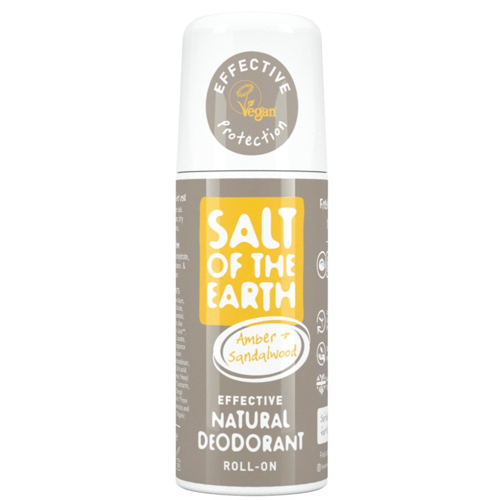 Natural Roll On Deodorant by Salt of the Earth 75ml
