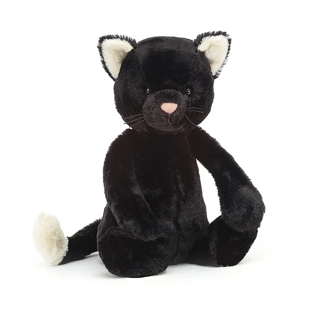 Bashful Black Kitten by Jellycat